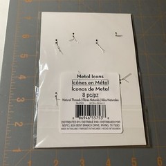 Michaels- Metal Icons Scrapbook Lock & Key Love Crafting Journal Embellishments