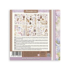 Stamperia Rub On Kit – Quiet Days, DFLRBX01