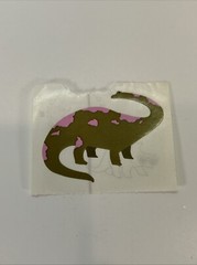 Vintage Mrs Grossman 1993 Dinosaur Stickers Set Of 6 Sheets As Shown