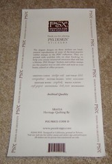 PSX Designs Sticker Sheet ~ Heritage Quilting Be…..Quotes, Words, Borders