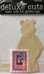 BEAR Laser Die-Cuts(1pc)Deluxe Cuts•Teddybear•Stuffed Animal•Toys•Children•Kid🐻