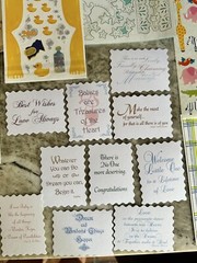 Lot Of Baby Scrapbooking Card Making Stickers Embellishments Tag It’s A Boy Girl