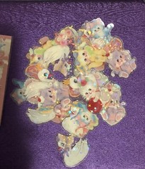 Kawaii Japan Fairy Lady Cute Animal Sticker Sack Flake Sticker 52 Vintage Htf