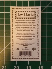 Joy Marie Vintage Lot Of 5 Sticker Sheets (For Colorbök) 90’s/00’s New