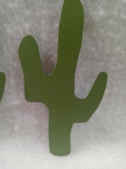 $1 Die Cuts Cactus 4 Inches Tall — NEW From Sizzix Set Of 4 Scrapbooking Cards