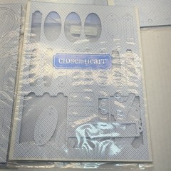 Close To My Heart CTMH Dimensional Elements Lot of 10 Chipboard Alphabet Shapes