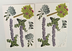 HTF Anna Griffin Trelliage Nature Die Cuts – 211 Die Cuts – AG 599 New