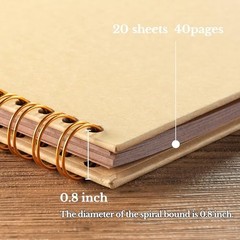8×8 DIY Scrapbook Album Yellow Hardcover 40 Page Memory Photo Book Wedding Gift