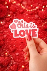 Valentine’s Day Sticker Set – 12 Piece