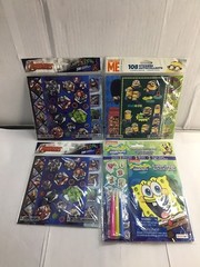 disney Nickelodeon ￼scrapbooking stickers lot Of 44 Packs Over 3500 Individual ￼