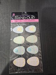 Stand-Outs Paper Sculpture Stickers by Provo Craft-Easter Egg Border