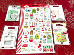 #811 – MADE WITH LOVE MILK & COOKIES CHRISTMAS BAKING DOODLE-POPS STICKERS