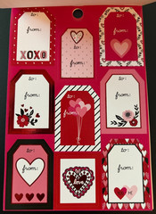 RECOLLECTIONS VALENTINE’S DAY STICKER BOOK 237 PC STICKERS 12 SHEETS ROMANCE