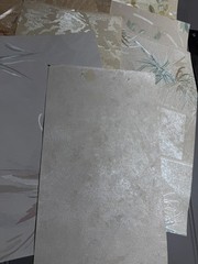 Vtge Textured Wallpaper Samples from Sample Book (10 Pieces) Set 15