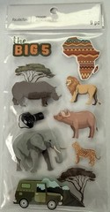 Recollections AFRICAN SAFARI sticker set~BNIP~Nice! Quick Ship!