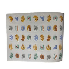 Dinosaur Fun Cartoon Sticker Sheets for Scrapbooking Crafts Decorative Hobbies