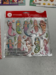 5 AMERICAN GREETINGS FORGET ME NOT STICKERS LOT NEW SEALED DISNEY PRINCESS L.O.L