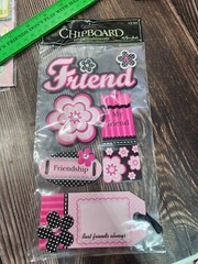 Scrapbooking Stickers Girlfriend Theme Lot of 13 Packages (#4) women besties