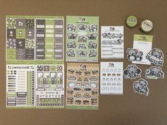 Hubman and Chubgirl Hungry Pandas & Koala Sticker Bundle