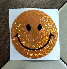 Lot (20+ Mods) Vintage SANDYLION Bright Color Smiley Faces, Expressions Stickers