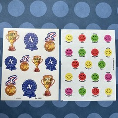 Vintage 80s 90s Y2K Hallmark AGC + Stickers 25 FULL SHEETS Characters Foil Heart