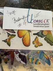 Butterflies Scrapbook Stickers & Rub On Transfers Lot