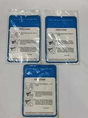 Lot of 3 1978 Dennison Deco-Rubs Transfer Art Stickers Cars Transportation NEW