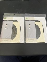 Embossed Oval Portrait Frames Cardstock Scrapbooking Crafts Basic 2 Packs Of 9