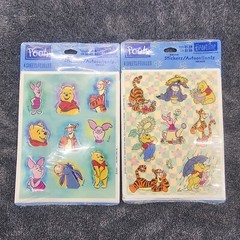 Vintage Disney Winnie The Pooh Stickers 2 packages sealed Tigger Eeyore piglet