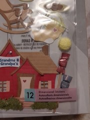 Jolees Grandma and Grandpa Scrapbook Stickers Grandparents House NIP SPJBLG129