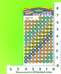Trend Cheer Words Chart Stickers Pack 8 Sheets Retired