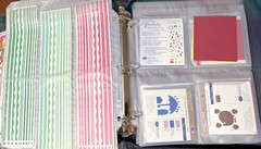 Creative Memories Sticker Binder Full Die Cuts Lots of Stickers
