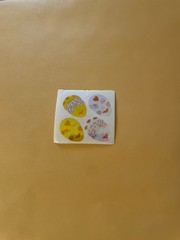 Vintage 1980s Great Seven Pearly Mask Stickers