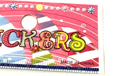 Alphabet Letter Stickers Funny Faces Eyeballs Colorful Crafts Lot of 2 NEW READ