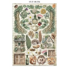 Stamperia Junk Journal – Herbarium Silvae, SBJK09