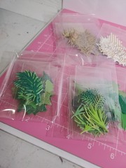 Foliage Leaf Holiday Die Cut and Paper Punch Embellishments Mixed Lot 200+ Pcs
