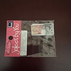 VERY RARE Jolee’s English Pounds Money Currency Mini Scrapbooking Embellishments