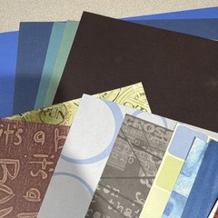 All BOY. Scrapbooking Lot – Paper, stickers and Embellishments. 40 pieces
