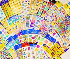 MEGA STICKER Collection 2399+ Bundle Lot Education School Themed Teachers