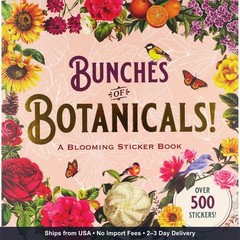 Bunches of Botanicals Sticker Book (Over 500 stickers!)