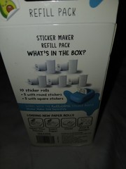 NEW Hello Blink Sticker Maker Refill Pack 10 Rolls: 5 Round 5 Square helloblink
