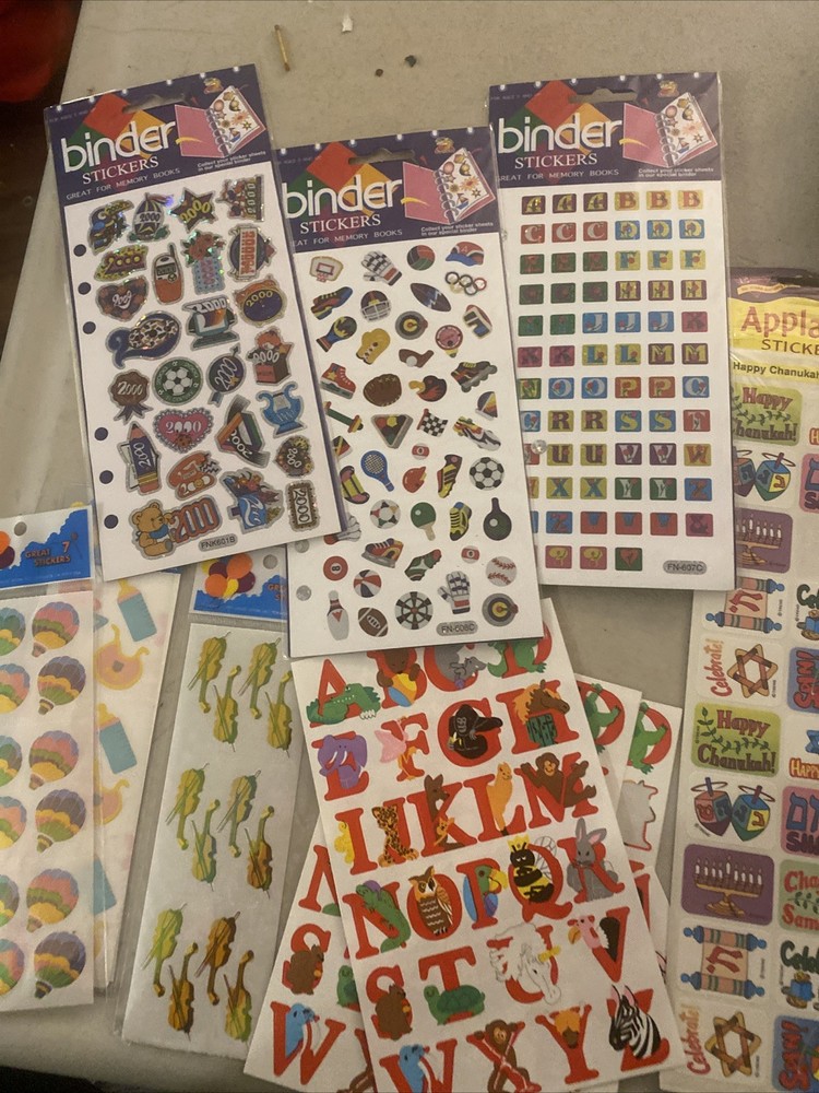 Vintage Sticker Lot 8 – Various Brands rare