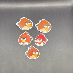 Angry Birds Red Character sticker Set Plastic Animation Theme
