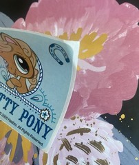 Littlest Pet Shop Pretty Pony Sticker Mod 2.5” Inches Imperfect