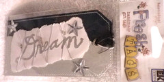 Dream Imagine Create Night Sleep Dreamy Perfect Fresh Tags Die-cut Handmade Tag