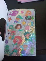 STICKERBOOK FOR KIDS 18 SHEETS A5 MERMAID (B)