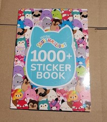 Original Squishmallows 1000+ Sticker Book 30 Pages Of Stickers