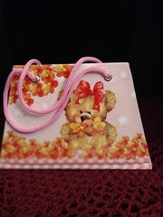 Teddy Bear Journal So Cute! 4×6 Inches Purse Shape!