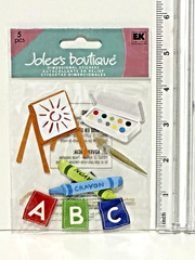 Various themes of Dimensional/Textured Stickers Scrapbooking.