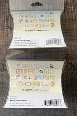 MAKING MEMORIES Clears Shapes WHIMSY Scrapbook Self-Adhesive 86 Pieces NEW